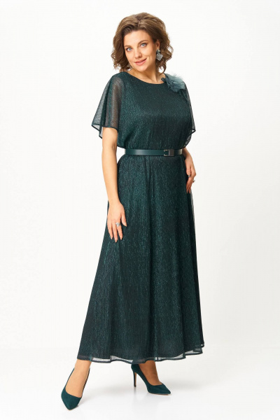 Платье Slaviaelit 561 зеленый - фото 3