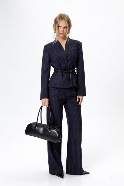 Жакет PiRS 6268 синий - фото 2