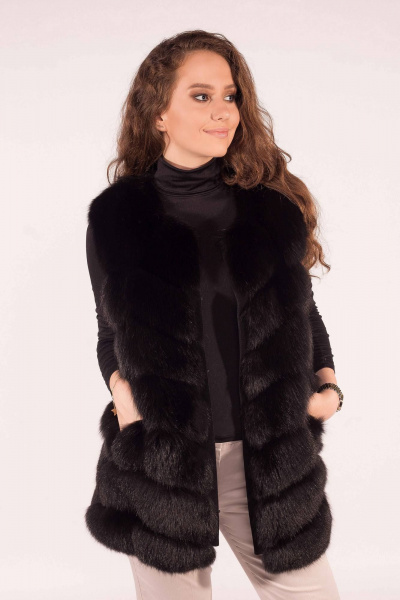 Жилет Мехофф Жилет171.52-05 черный - фото 1