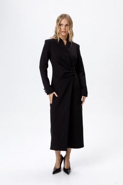 Платье PiRS 6299 черный - фото 1