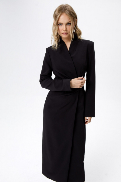 Платье PiRS 6299 черный - фото 2