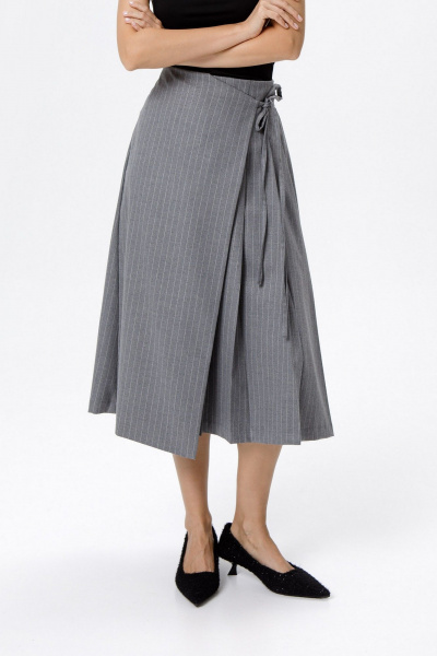 Жакет, юбка PiRS 6300 серый - фото 4