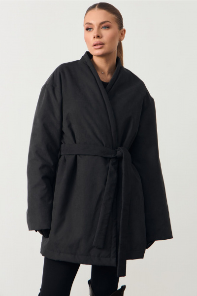 Куртка ATTIKA А3411-1 черный - фото 4