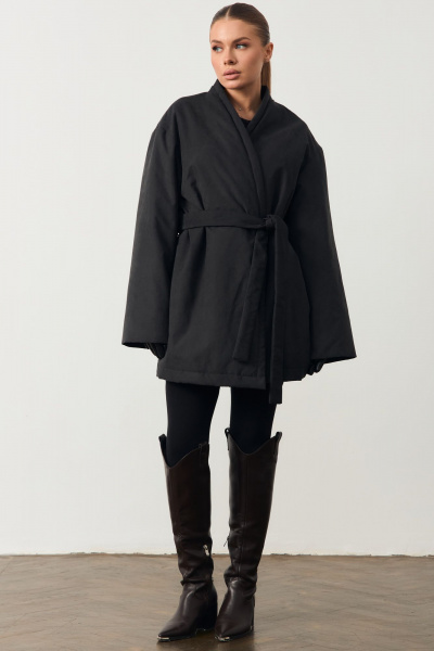 Куртка ATTIKA А3411-1 черный - фото 1