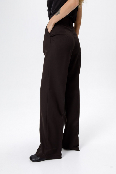 Брюки, жакет PiRS 6311 коричневый - фото 6