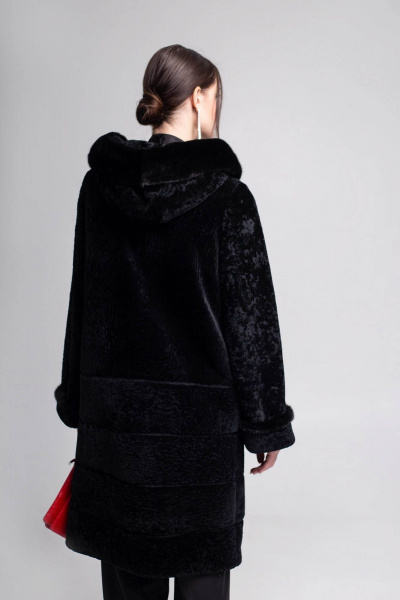 Пальто Мехофф Линия19.12-52 черный - фото 6