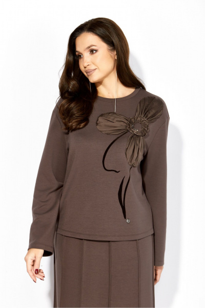 Джемпер, юбка TAiER 1409 капучино - фото 2