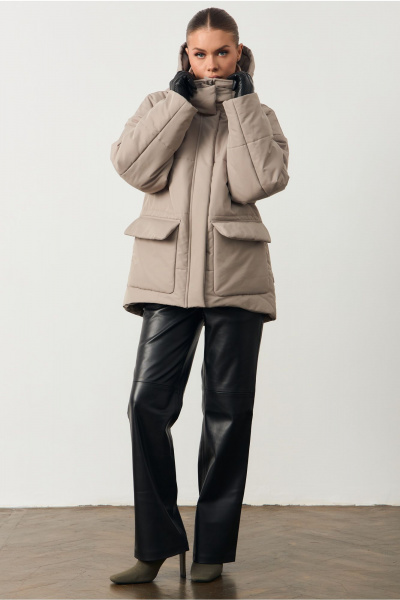 Куртка ATTIKA А3439 бежевый - фото 6