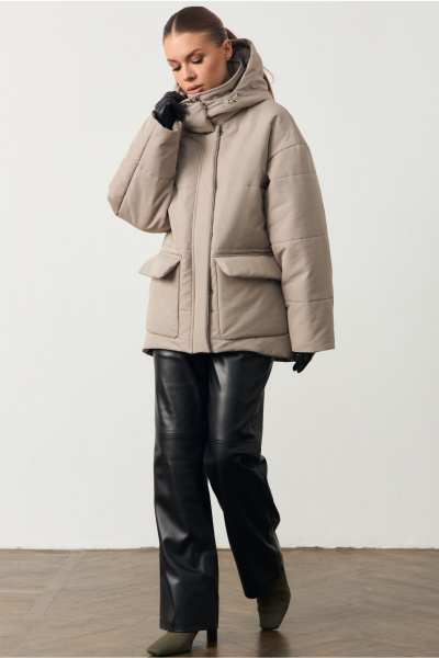 Куртка ATTIKA А3439 бежевый - фото 5