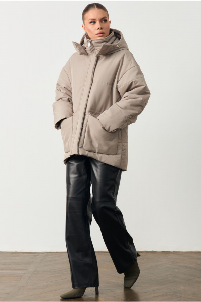 Куртка ATTIKA А3439 бежевый - фото 4