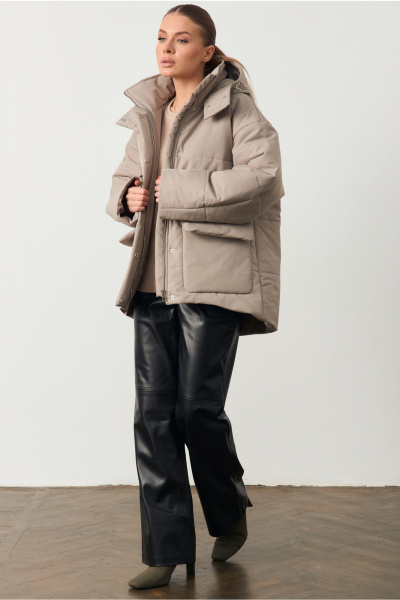Куртка ATTIKA А3439 бежевый - фото 3