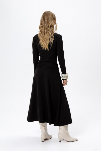 Платье PiRS 6331 черный - фото 5