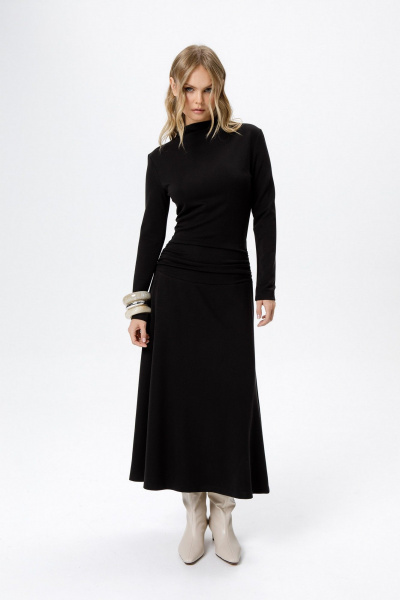 Платье PiRS 6331 черный - фото 2