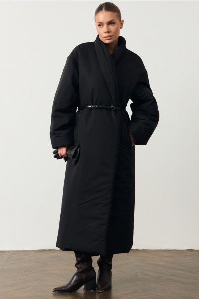 Пальто ATTIKA А3440 черный - фото 2