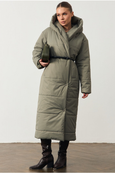 Пальто ATTIKA А3441 зеленый - фото 1