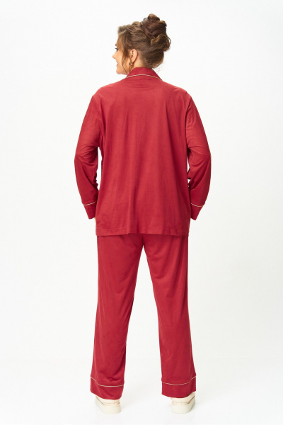 Брюки, жакет Anna Majewska 1552 красный - фото 7