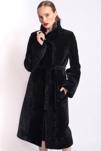 Шуба Мехофф Марго 110.12-10 черный - фото 7