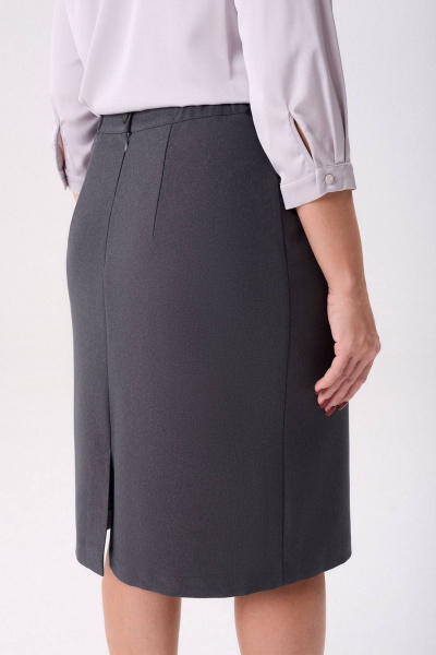Юбка IVARI 509 темно-серый - фото 6