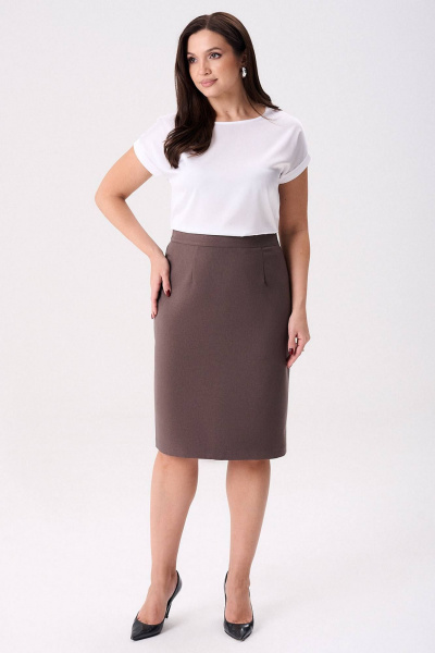 Юбка IVARI 509 мокко - фото 1