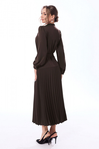 Платье Golden Valley 44267 коричневый - фото 2