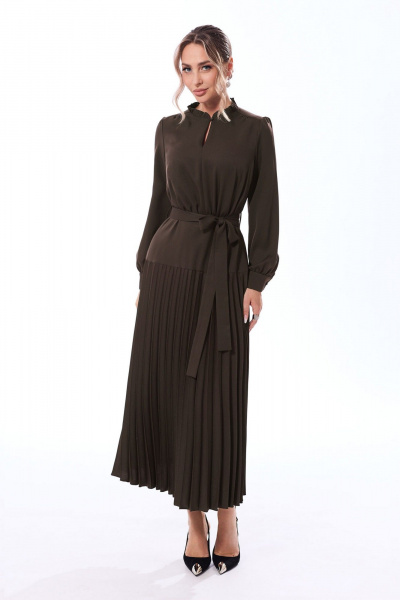 Платье Golden Valley 44267 коричневый - фото 1
