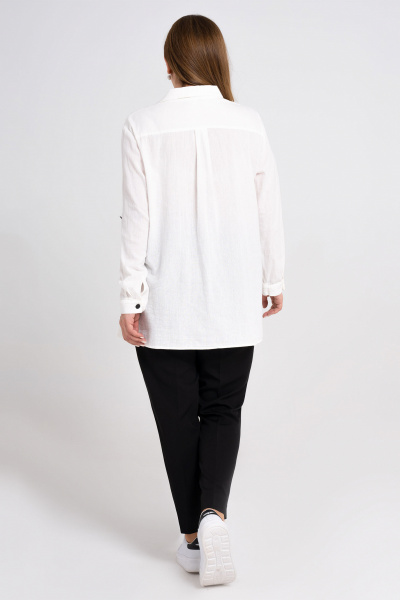 Блуза Панда 27940z белый - фото 2