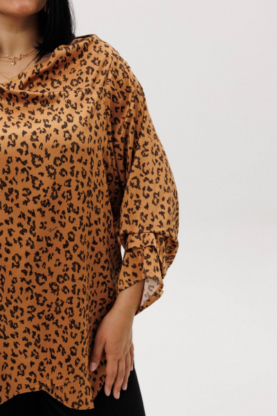 Блуза Anastasia 1154.1 золото - фото 7