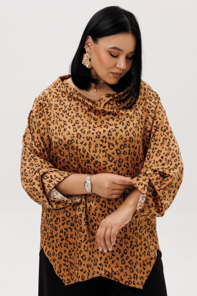 Блуза Anastasia 1154.1 золото - фото 5