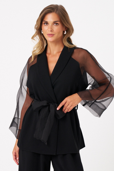 Жакет Панда 106630 черный - фото 4