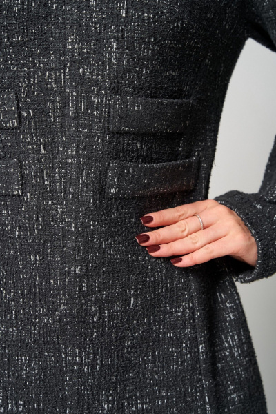 Платье Laikony L-963 графит - фото 6