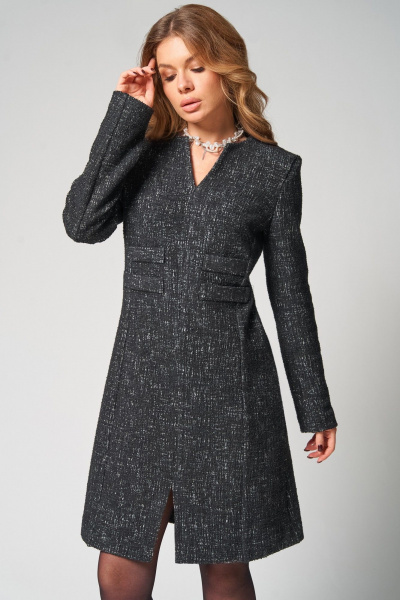 Платье Laikony L-963 графит - фото 5