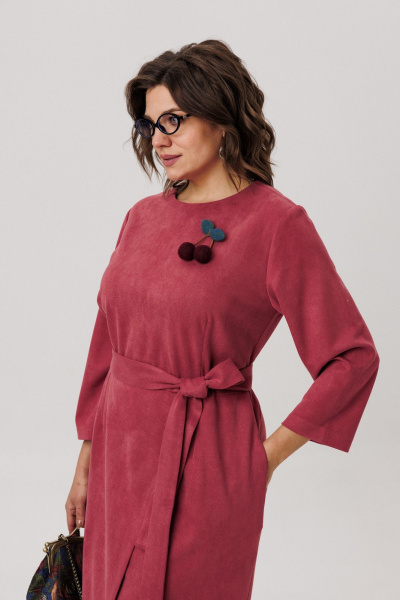 Платье Anelli 1731 морозная_вишня - фото 10