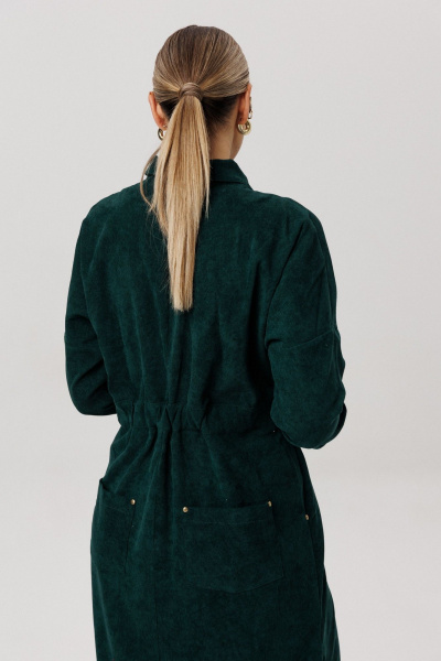 Платье Anelli 1727 теплый_мох - фото 10