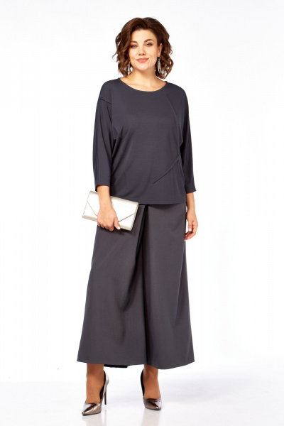 Брюки, джемпер Диомант 2102 графит - фото 1