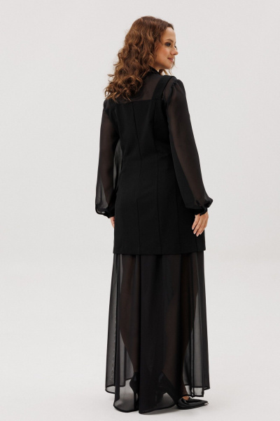 Брюки, жакет ANIDEN 6116-1 черный - фото 12