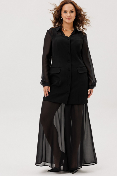 Брюки, жакет ANIDEN 6116-1 черный - фото 2