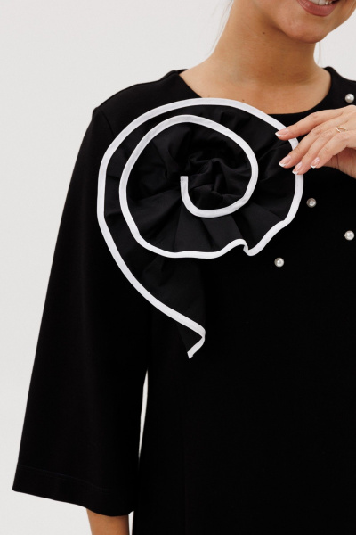 Платье ANIDEN 713-3 черный - фото 6