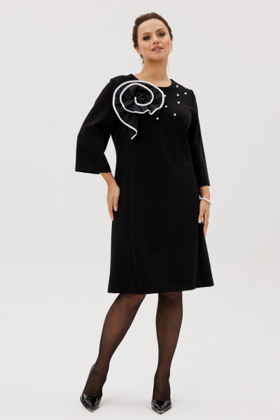 Платье ANIDEN 713-3 черный - фото 2