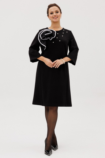 Платье ANIDEN 713-3 черный - фото 1