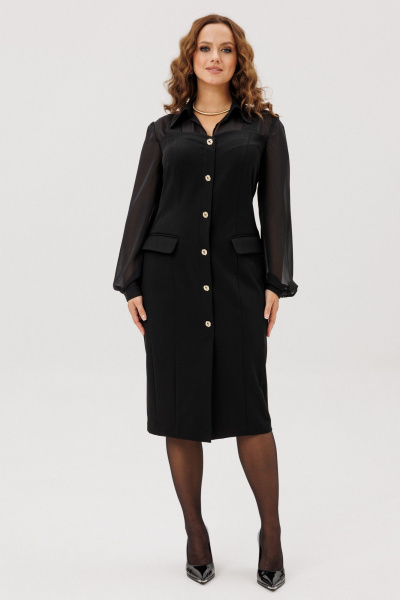 Платье ANIDEN 715-1 черный - фото 2