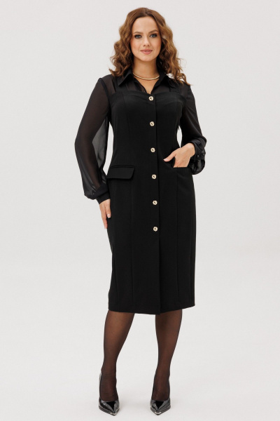 Платье ANIDEN 715-1 черный - фото 1