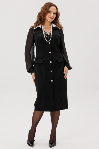 Платье ANIDEN 715-2 черный - фото 2