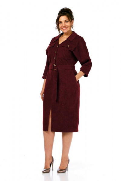 Платье Милора-стиль 1377 спелая_вишня - фото 1