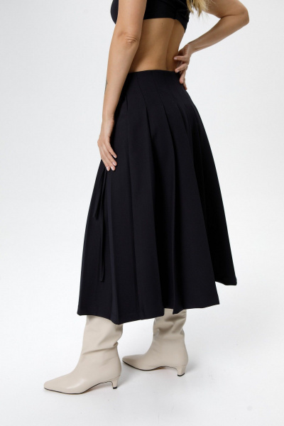 Жакет, юбка PiRS 6215 сине-черный - фото 7