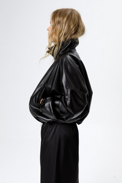 Бомбер PiRS 6235 черный - фото 5