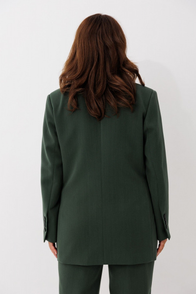 Брюки, жакет, жилет Mislana 1263 зеленый - фото 7