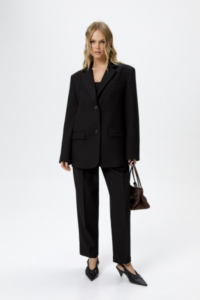 Брюки PiRS 6243 чёрный - фото 1