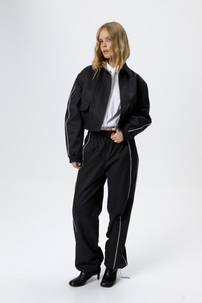 Брюки, бомбер PiRS 6248 черный - фото 6