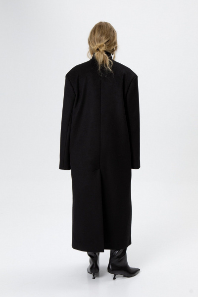 Пальто PiRS 6255 черный - фото 10