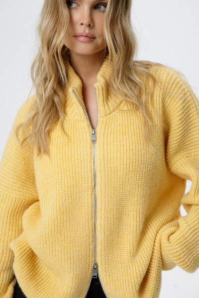 Свитер PiRS 6270 желтый - фото 4